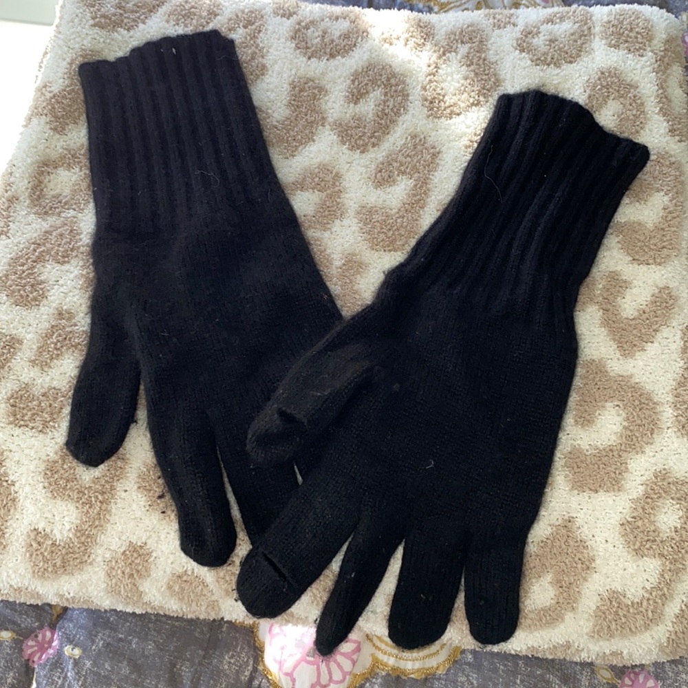JCrew cashmere gloves
